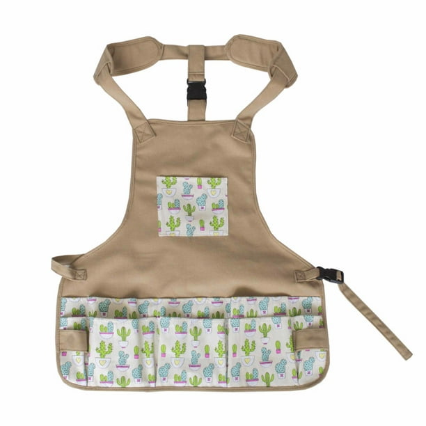 Details about  / Apron Comfortable Adjustable Strap Outdoor Working Apron With Pockets For Tool